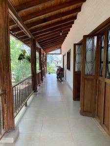 Rõdu või terrass majutusasutuses Finca Los Arrayanes