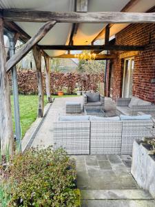 Zahrada ubytování Le gîte d’Hayen