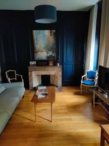 Posezení v ubytování l elegant chambre chez moi