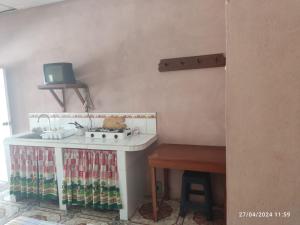 Nhà bếp/bếp nhỏ tại Hospedaje doña Gladys