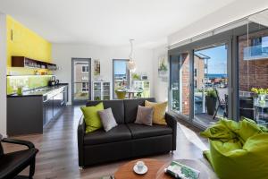 Χώρος καθιστικού στο Ostsee - Appartement Nr 61 "Seebrise" im Strand Resort