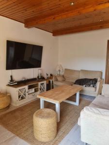 TV a/nebo společenská místnost v ubytování Villa cascada