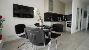 Dapur atau dapur kecil di Haus Bi de Wyk D6B