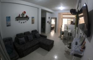 TV a/nebo společenská místnost v ubytování Olímpico, Apartamento Familiar. + 8 fotografií