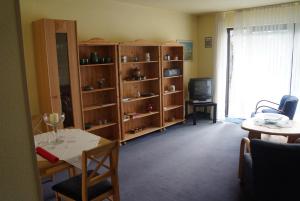 Χώρος καθιστικού στο Ferienwohnung Jürgensen