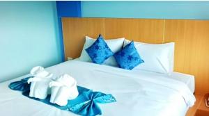 Katil atau katil-katil dalam bilik di Krabi Serene Loft