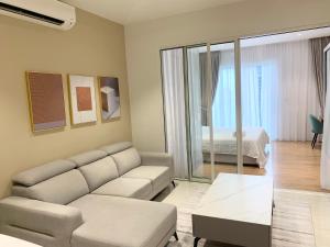 Posezení v ubytování Quill Residences Service Suites By BR