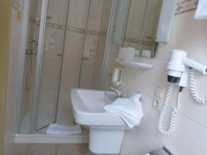 Koupelna v ubytování Hotel Brandaris