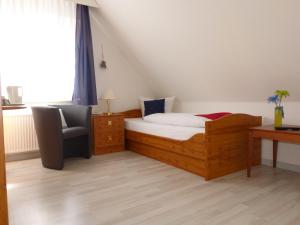 Postel nebo postele na pokoji v ubytování Hotel Brandaris