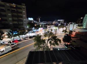 Udsigt til Villa Carlos Paz eller udsigt til byen taget fra lejligheden