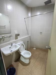 Koupelna v ubytování Hotel Wawasan