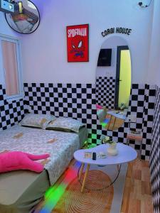 Χώρος καθιστικού στο Corgi House Homestay Nha Trang 2