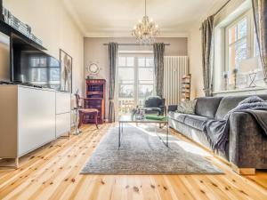 Posezení v ubytování Villa Balticum - Ferienwohnung 2