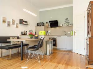 Kuchyň nebo kuchyňský kout v ubytování Villa Balticum - Ferienwohnung 2