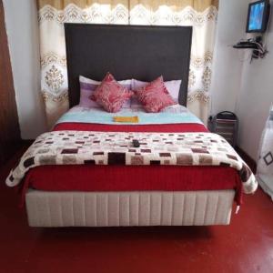 Postel nebo postele na pokoji v ubytování Matte guest house in Secunda
