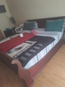 Postel nebo postele na pokoji v ubytování Matte guest house in Secunda