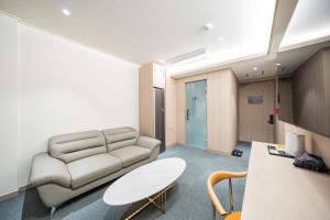 Hound Hotel DaeGu的休息区