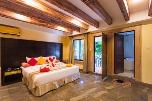 Voodi või voodid majutusasutuse Hotel Seven Limited toas