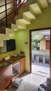 Μια τηλεόραση ή/και κέντρο ψυχαγωγίας στο Swan Village Villa