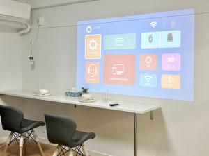 Konferenční prostory v ubytování Shinjuku Wasedaハウス T3