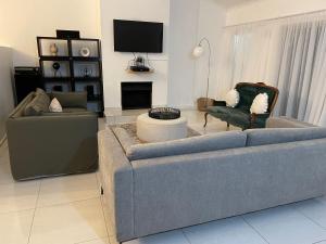 Χώρος καθιστικού στο Innoview Lodge 2