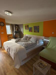 Postel nebo postele na pokoji v ubytování Perfect Apartma
