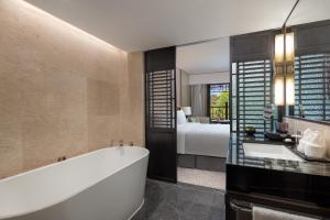 Bilik mandi di Xiamen Aqua Resort