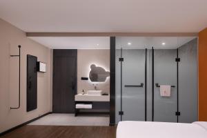 Cama o camas de una habitación en m designer hotel
