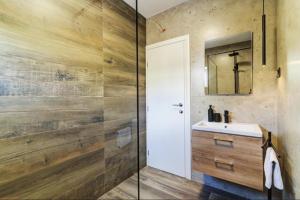 Koupelna v ubytování Apartman Mila + 10 fotografií