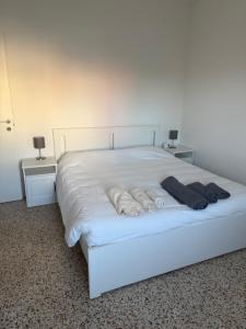 Postel nebo postele na pokoji v ubytování Villa Cecilia