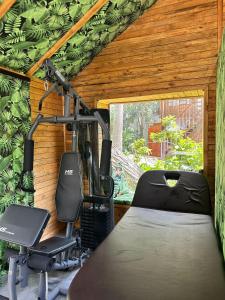 Γυμναστήριο ή/και όργανα γυμναστικής στο Blossom Cottage, Elgin Grabouw