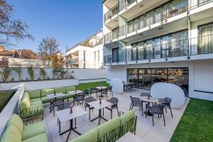 Balkón nebo terasa v ubytování Riva Prestige Hotel