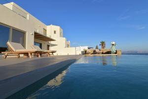 Naturlandskabet i nærheden af villaen