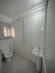 Koupelna v ubytování Cozy apartment en-suite