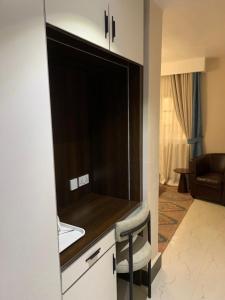 Postel nebo postele na pokoji v ubytování Centurion Aparthotel