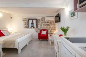 Posteľ alebo postele v izbe v ubytovaní Apartment Stulli 1