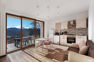 Kuchyň nebo kuchyňský kout v ubytování Casa Vacanza da Zia Piera