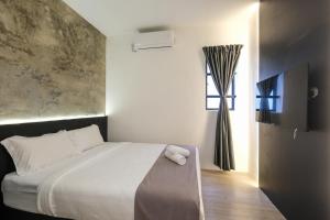 Postel nebo postele na pokoji v ubytování Loft 82