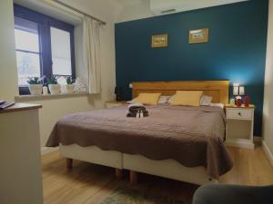 Posteľ alebo postele v izbe v ubytovaní Willa Pod Basztą Restauracja&Wellness