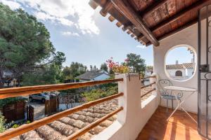 Μπαλκόνι ή βεράντα στο casa Marras a pochi passi dal mare