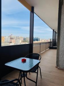 Balkón nebo terasa v ubytování Manhattan Room & Suite