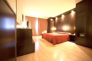 Cama o camas de una habitación en Hotel Acosta Centro