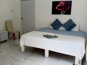 Ένα ή περισσότερα κρεβάτια σε δωμάτιο στο Hill View Rooms