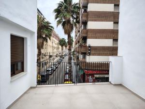 a view of a street from a building at Mandarina Suites - Unique apartments in Valencia in Valencia