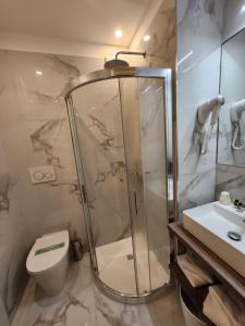 Łazienka w obiekcie Hotel Villa Edera