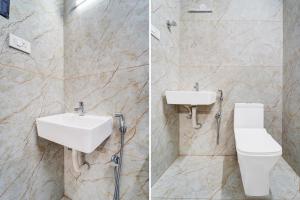 Koupelna v ubytování Super Hotel O Vilankurichi