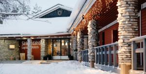 Lapland Hotels Sirkantähti v zimě