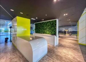 Vstupní hala nebo recepce v ubytování Dubai Aykon city + 37 fotografií