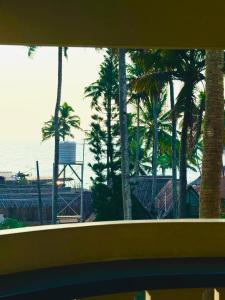 Μπαλκόνι ή βεράντα στο beach view balcony resort by hello varkala