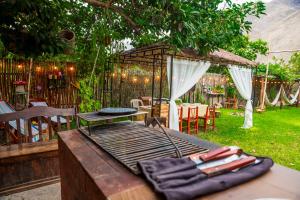 Zahrada ubytování Casa de Campo en Lunahuaná con jardin amplio para Familias y Amigos